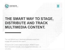Tablet Screenshot of isebox.com